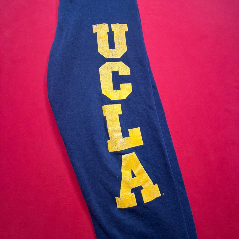 VINTAGE 90s Russell Athletic UCLA Bruins Sweatpants Mens Small Navy Blue Joggers